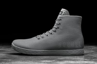 Nobull High-Top Women's Trainers Dark Grey | Australia (VD8320)